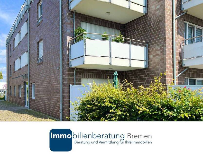 Vermietete moderne 2-Zimmer-Wohnung mit Balkon und Stellplatz in zentraler Lage von Syke