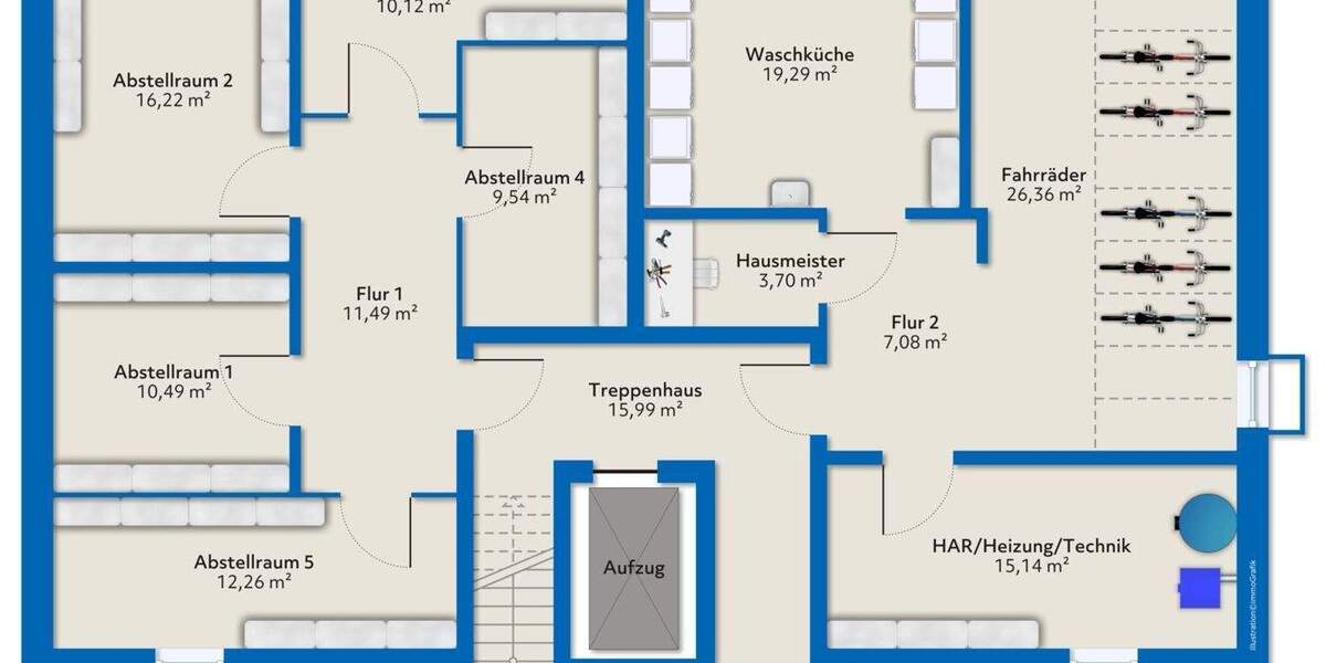 Etagenwohnung Niederkrüchten Varbrook - 2 Zimmer, 68 m&sup2;, 345.600&euro; | Angebot:24040718