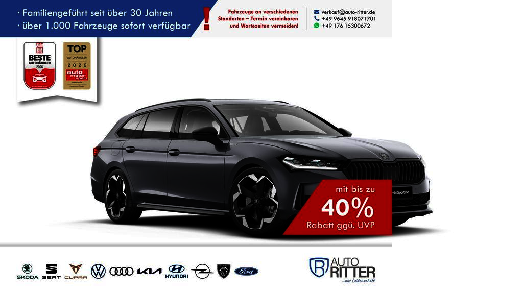 Skoda Superb 1.097 km 50.890 &euro; Eschenbach 92676
