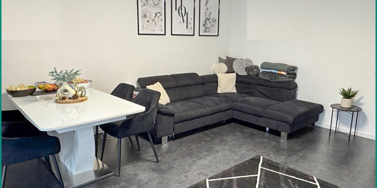 MODERNE EIGENTUMSWOHNUNG MIT TERRASSE, GARTEN U. STELLPLATZ AM STADTZENTRUM VON RADEVORMWALD, PROVIS - Erdgeschoßwohnung Radevormwald | Angebot:25961829