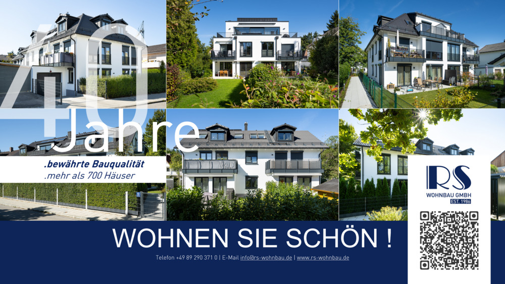 Etagenwohnung München Trudering-Riem - 2 Zimmer, 56 m&sup2;, 629.000&euro; | Angebot:25524244