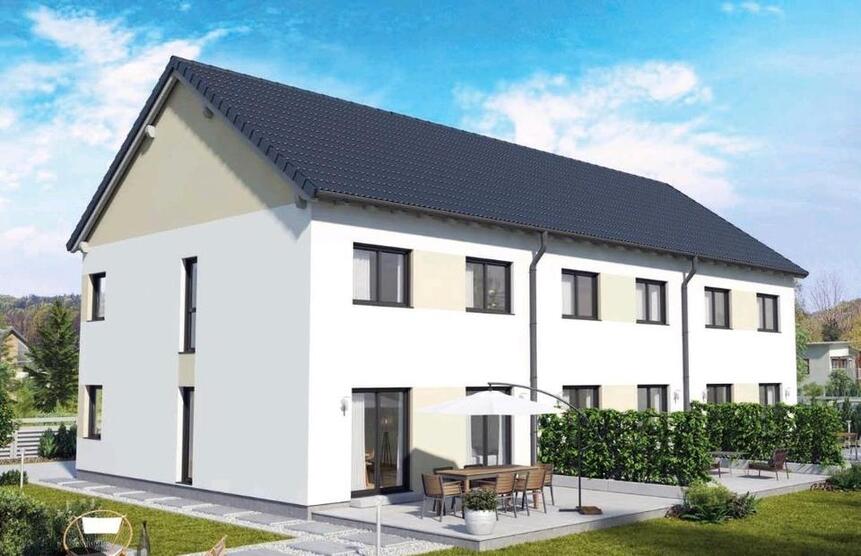 Reihenhaus Doppelhaus Neubau Haus inkl. Grundstücksanteil