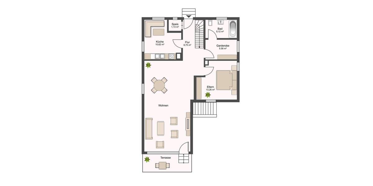Einfamilienhaus Satteldorf Ellrichshausen - 6 Zimmer, 147 m&sup2;, 397.000&euro; | Angebot:26360155