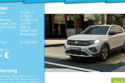 VW T-Cross 9.900 km 27.490 &euro; Mannheim 68309