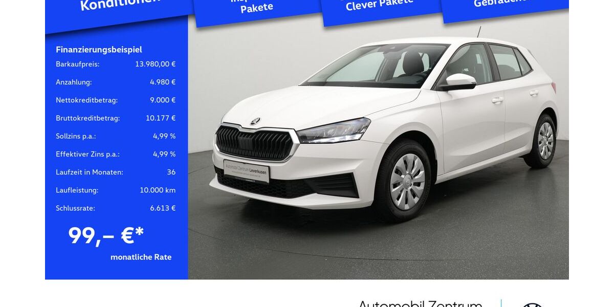 Skoda Fabia 11.829 km 13.980 &euro; Leverkusen 51379