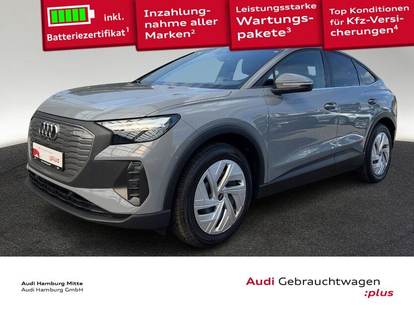 Audi Q4 e-tron 27.563 km 24.950 € Hamburg 22529