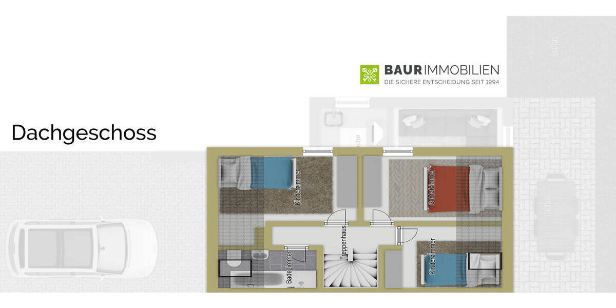 Doppelhaushälfte Bad Waldsee - 5 Zimmer, 95 m&sup2;, 298.000&euro; | Angebot:25693583