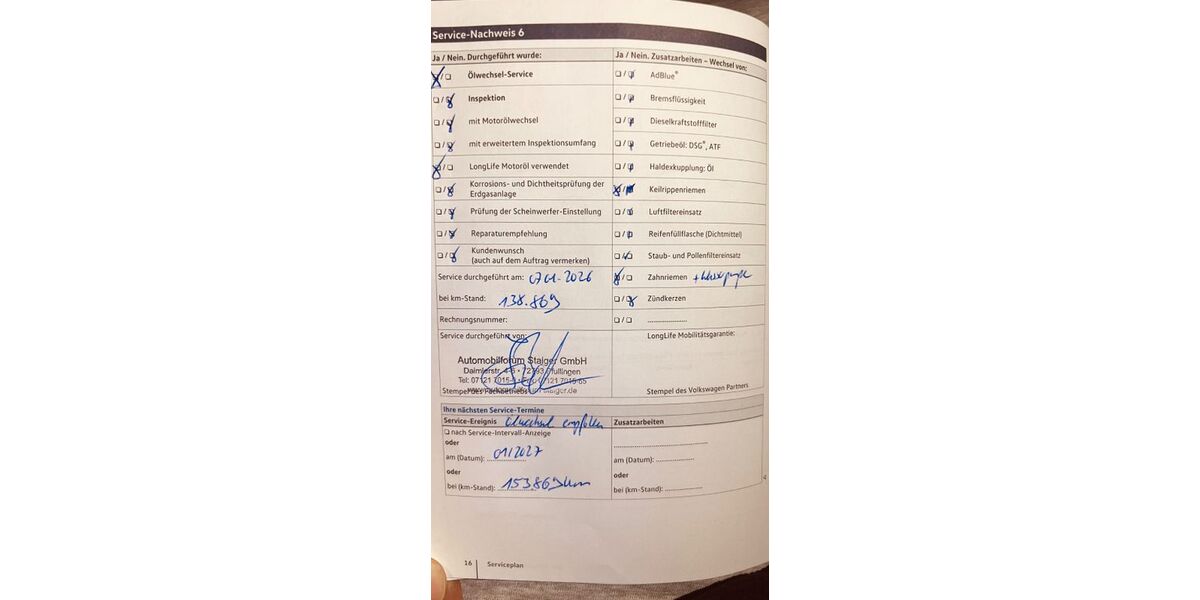 VW Passat 141.000 km 12.500 &euro; Eutingen 72184