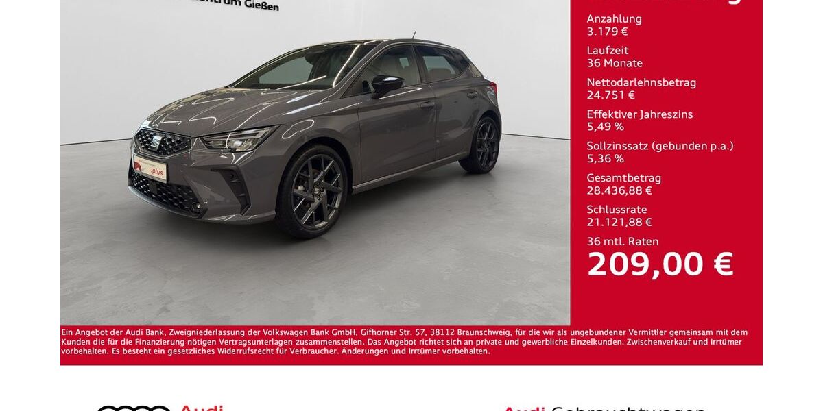 Seat Ibiza 1.050 km 27.930 &euro; Giessen 35394