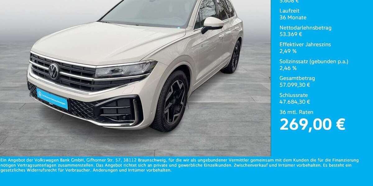 VW Touareg 16.133 km 58.977 &euro; Dortmund-Marten 44379