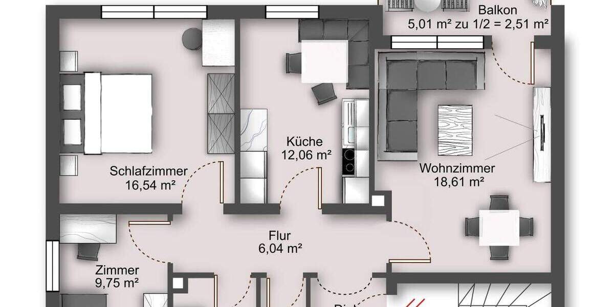 Mehrfamilienhaus, Wohnhaus Neusäß Täfertingen - 6 Zimmer, 161 m&sup2;, 540.000&euro; | Angebot:25773062