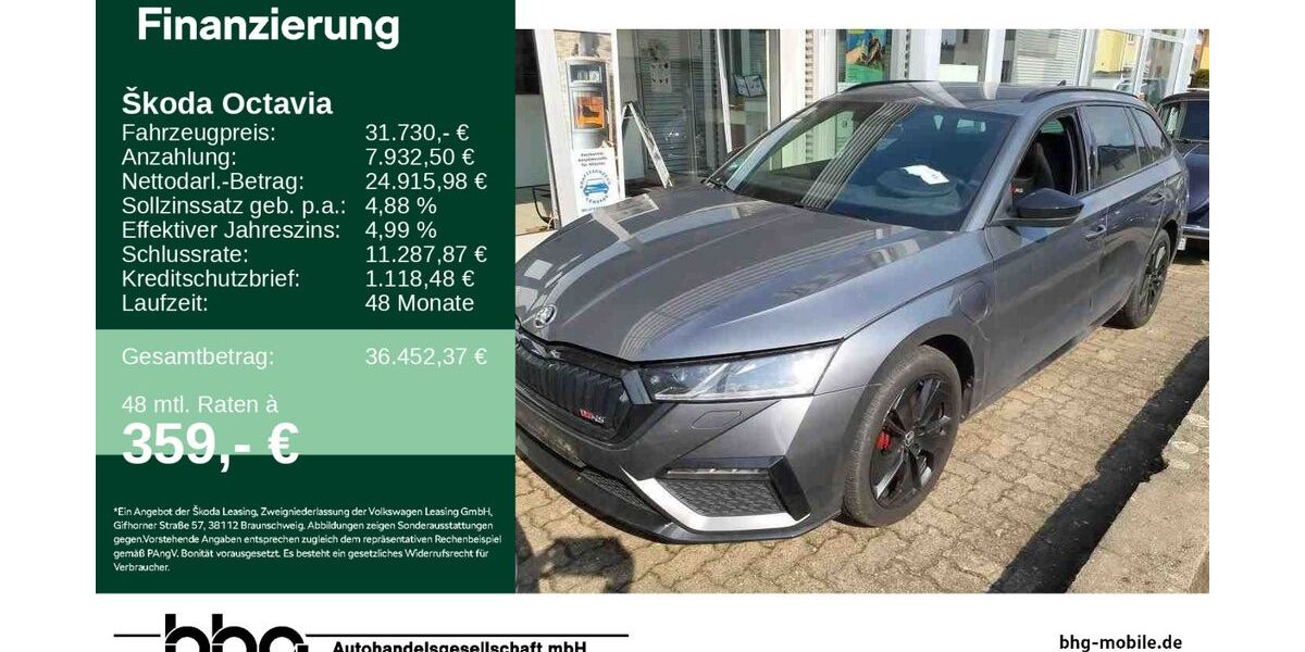 Skoda Octavia 55.839 km 31.730 &euro; Kehl 77694