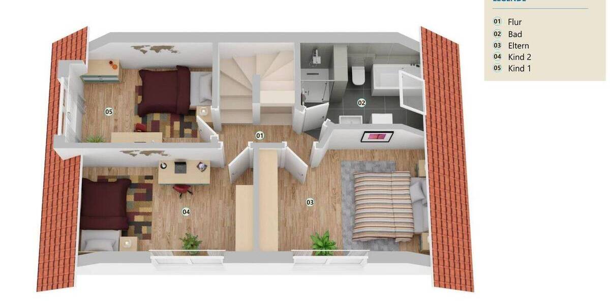 Doppelhaushälfte Ochtrup - 5 Zimmer, 127 m&sup2;, 395.000&euro; | Angebot:26155599