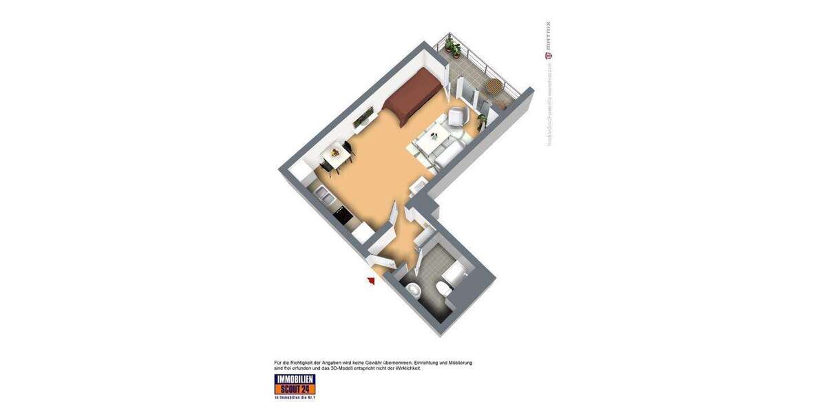 Wohnung zum Mieten in Rösrath 595 € 33 m² 1 zimmer