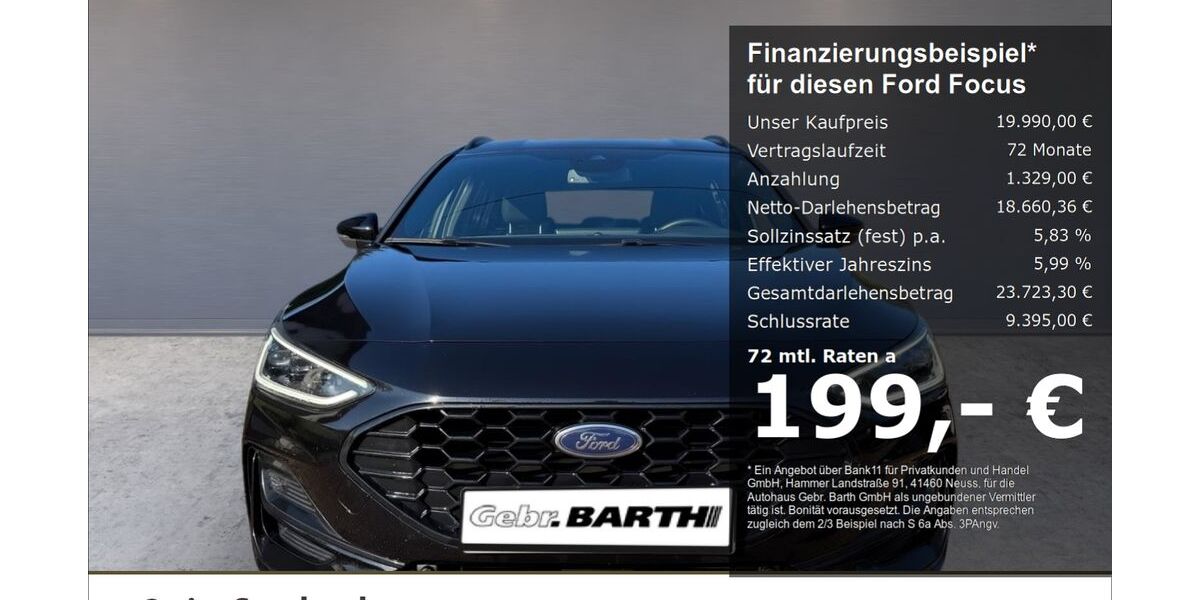 Ford Focus 57.225 km 19.990 &euro; Merzig / Weiskirchen 66663