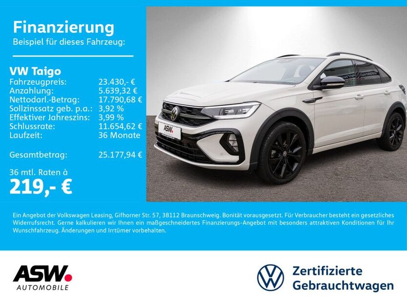 VW Taigo 28.900 km 22.460 € Sinsheim 74889