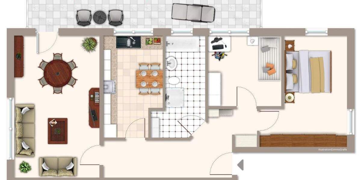 Etagenwohnung Eppendorf - 3 Zimmer, 87 m&sup2;, 82.000&euro; | Angebot:24461925