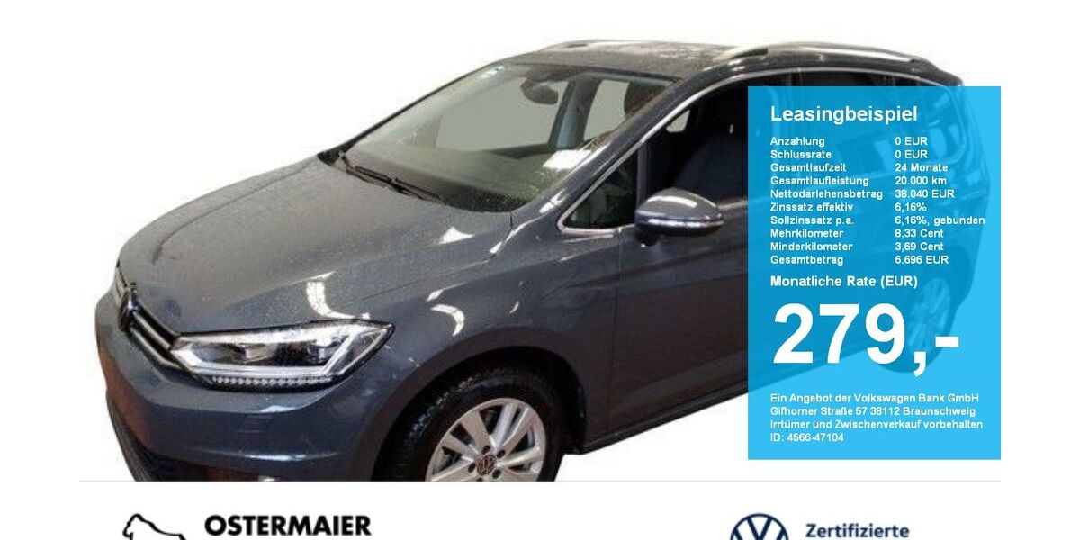 VW Touran 4.410 km 38.040 &euro; Vilsbiburg 84137