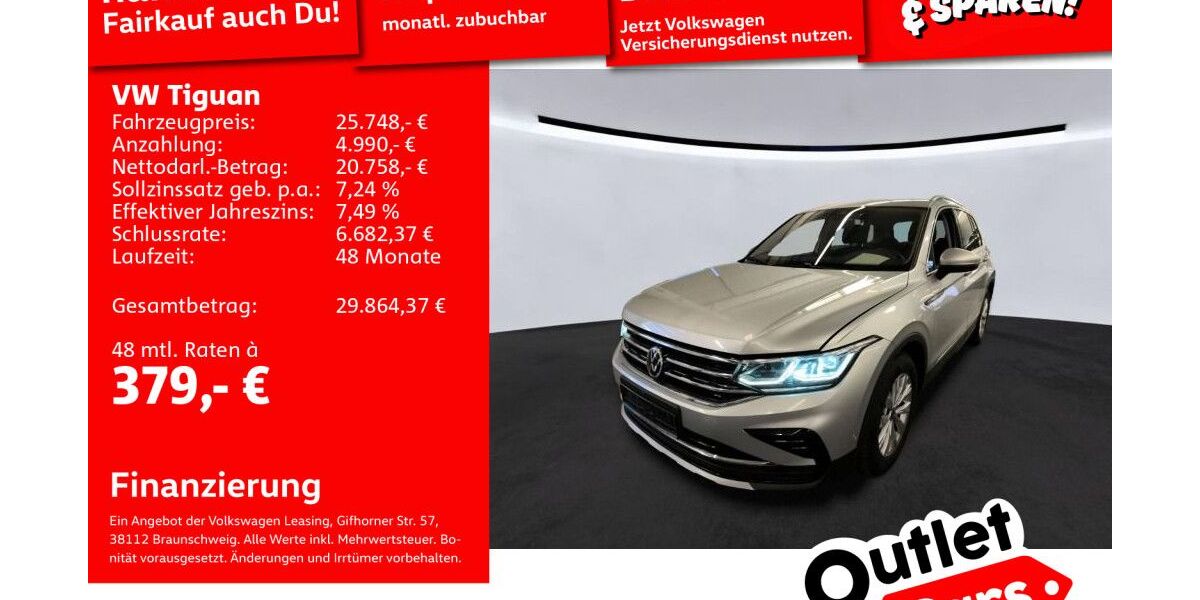VW Tiguan 106.874 km 25.491 &euro; Mannheim 68309