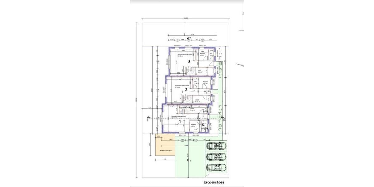 Terrassenwohnung Esterwegen - 5 Zimmer, 110 m&sup2;, 1.140&euro; | Angebot:26399687