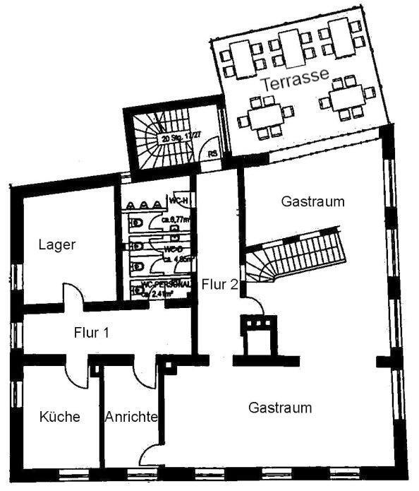 VG3927 Moderne und vollausgestattete Gastrofläche bei Neufahrn Niederbayern
