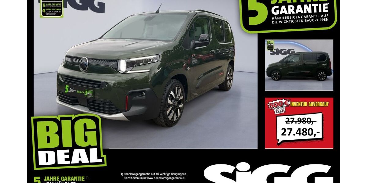 Citroen Berlingo 4.328 km 27.480 &euro; Augsburg 86179