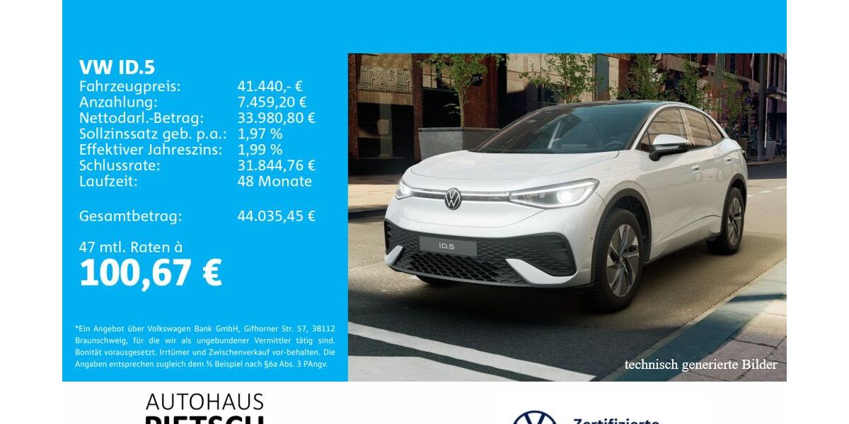 VW ID.5 17.971 km 41.440 &euro; Melle 49324
