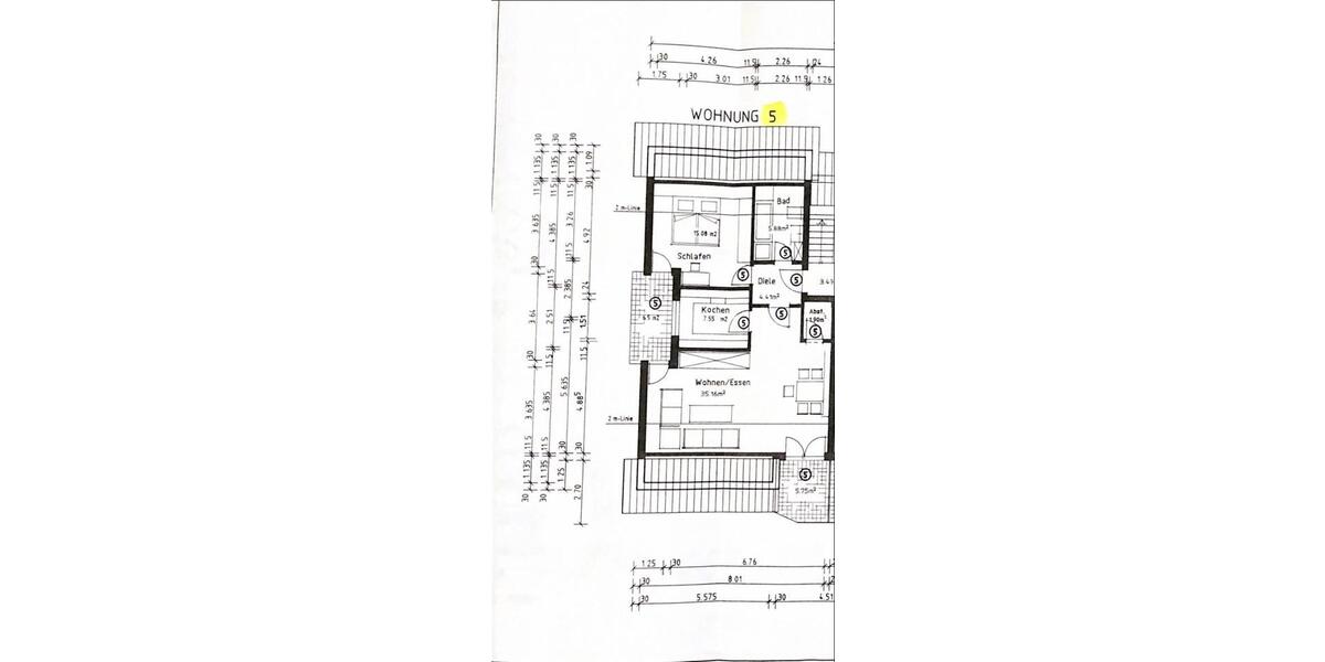 Dachgeschoßwohnung Wertheim - 2 Zimmer, 68 m&sup2;, 185.000&euro; | Angebot:26253252