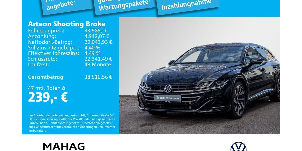 VW Arteon 24.205 km 33.697 &euro; Ottobrunn 85521