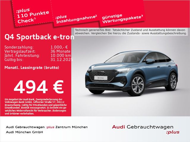 Audi Q4 e-tron 10.694 km 49.486 &euro; Eching 85386