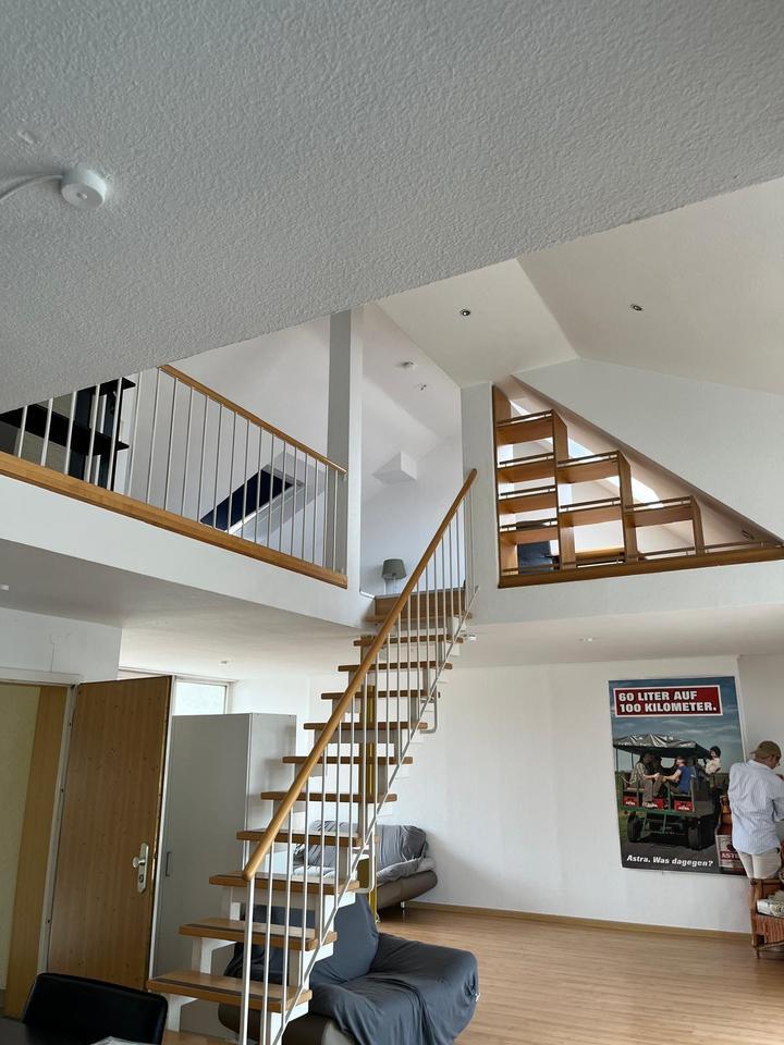 Loft-Wohnung mit 3 Balkonen im Herzen Mannheims – 2-Zi, 2 Bäder