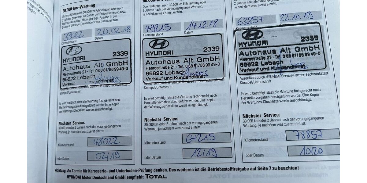 Hyundai TUCSON 137.000 km 16.000 &euro; Oftersheim 68723