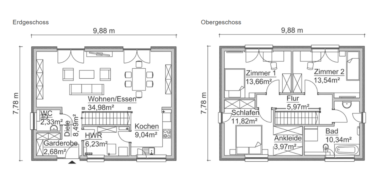 Einfamilienhaus Finsterwalde - 4 Zimmer, 122 m&sup2;, 1.150&euro; | Angebot:26941616