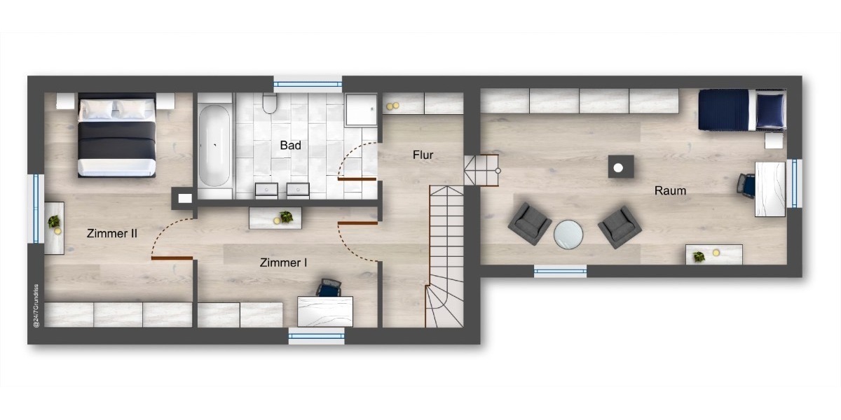 Saniertes Einfamilienhaus mit schönem Grundstück in idyllischer, ruhiger Lage von Baunach - Einfamilienhaus Baunach | Angebot:27247129