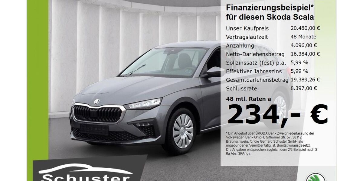 Skoda Scala 15.243 km 20.480 &euro; Ruhstorf 94099