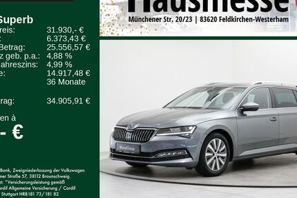 Skoda Superb 35.500 km 31.230 &euro; Feldkirchen/Westerham 83620
