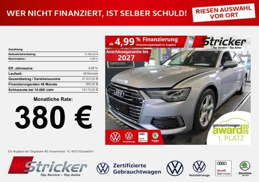 Audi A6 50.694 km 31.949 &euro; Horn-Bad Meinberg 32805