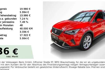 Seat Arona 32.250 km 19.980 &euro; Nürnberg 90441