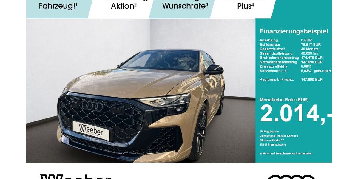 Audi RSQ8 9.990 km 147.690 &euro; Herrenberg 71083