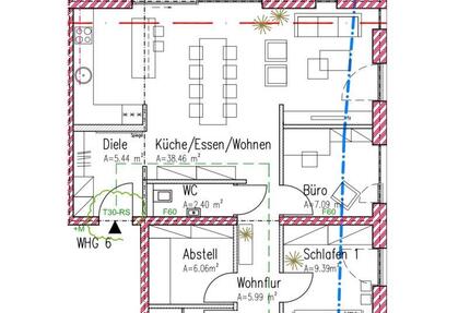 Helle altersgerechte Wohnung im KFW 40 Energiesparhaus Nähe Porta Nigra – an den Krankenhäusern - Wohnung Trier Nord | Angebot:26441136