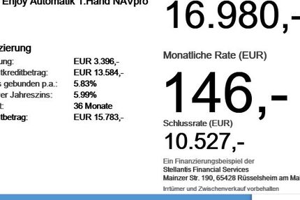 Opel Crossland (X) 30.206 km 16.980 &euro; Augsburg 86179