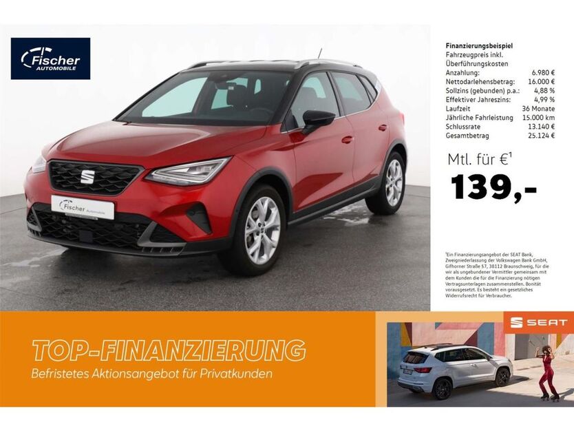 Seat Arona 27.290 km 22.980 € Neumarkt 92318