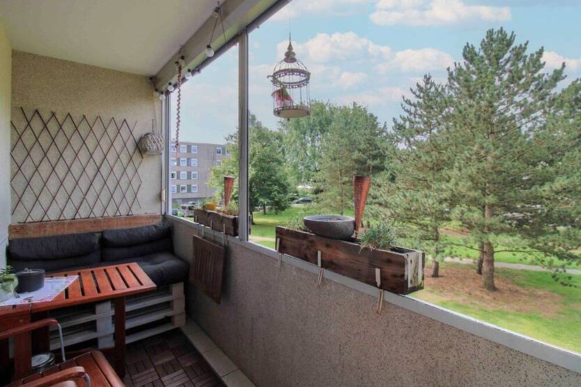 4-Zimmer-Wohnung mit Südbalkon & Stellplatz in Hamm - ab 102025 bezugsfrei 4 zimmer