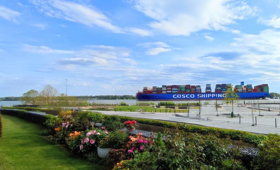 Provisionsfrei* Elbblick, WHG am Strandweg, Wasserblick, Elbe bei Hamburg - 3- Wedel | Angebot:26597586