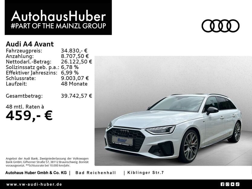 Audi A4 65.672 km 34.830 € Bad Reichenhall 83435