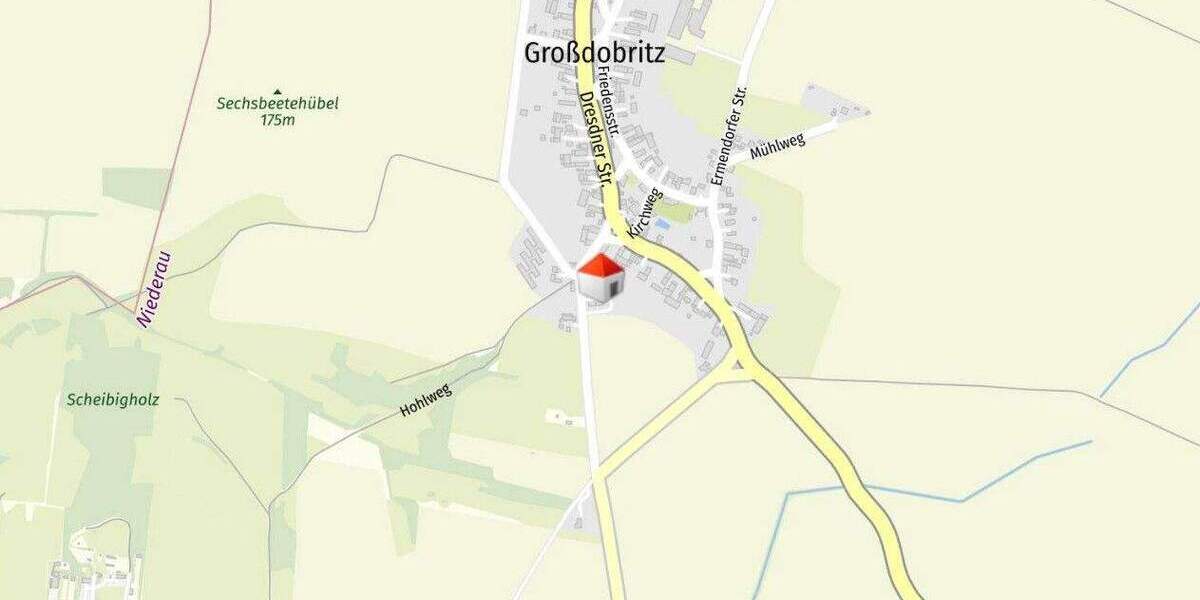 Etagenwohnung Niederau / Großdobritz Großdobritz - 4 Zimmer, 656&euro; | Angebot:24714552