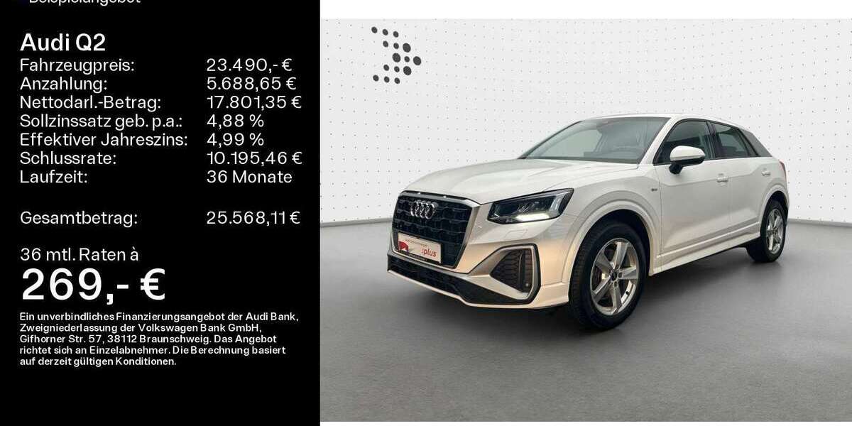 Audi Q2 97.227 km 23.490 &euro; Hofheim 65719
