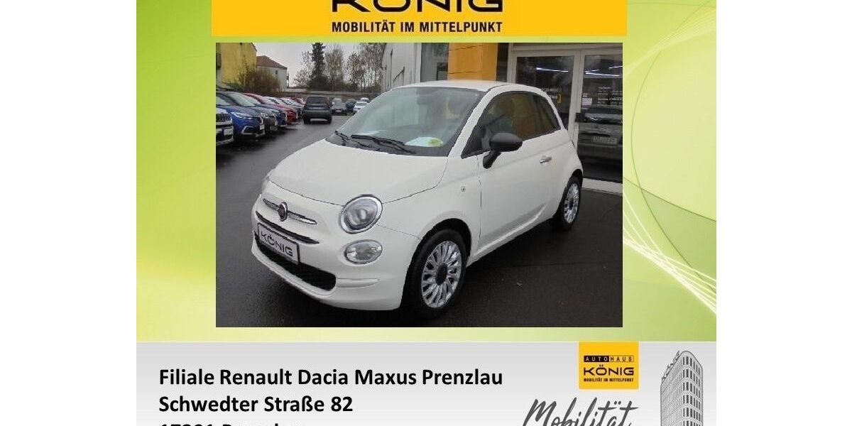 Fiat 500C 18.709 km 15.999 &euro; Prenzlau 17291