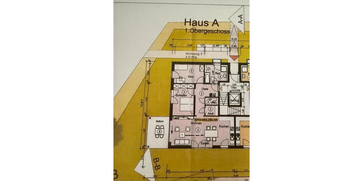 Etagenwohnung Nagold - 3 Zimmer, 100 m&sup2;, 480.000&euro; | Angebot:27024812