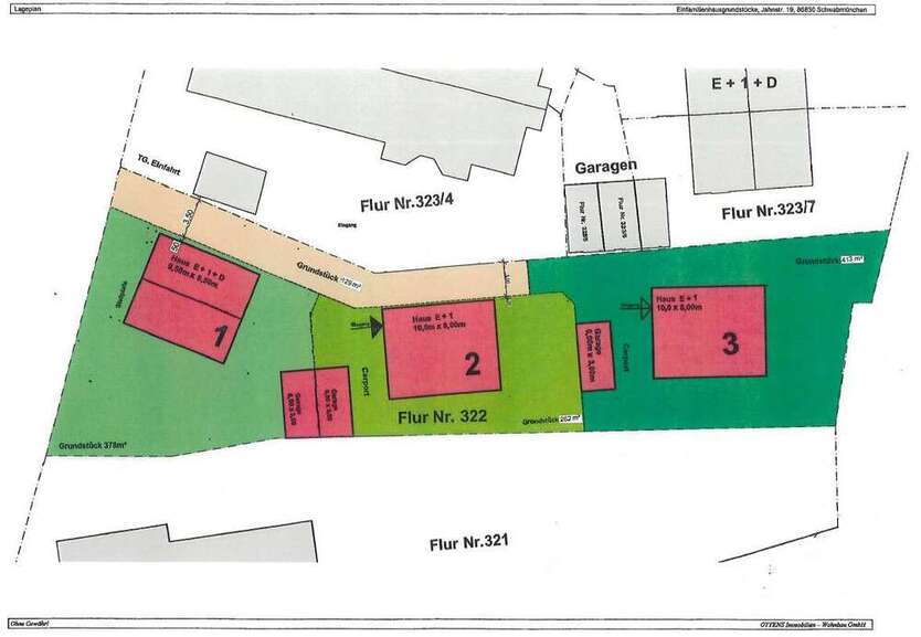 Grundstück zu verkaufen in Schwabmünchen 315.000 € 421 m²